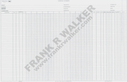 General Estimate Forms #519 (Additional Columns)