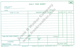 Daily Time Sheet #P-108
