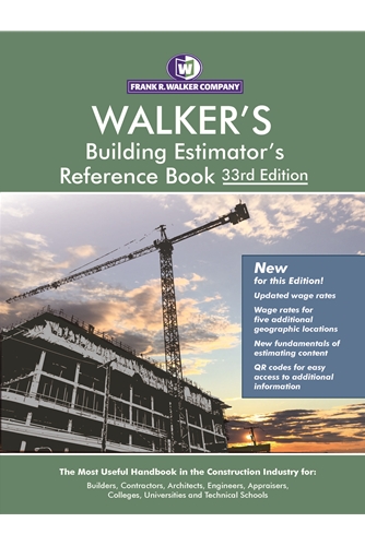 The Building Estimator's Reference Book BERB 33