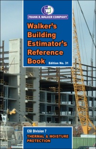 Click here to view larger image The Building Estimator's Reference Book BERB 31 - Contractor Specialty Chapter Books